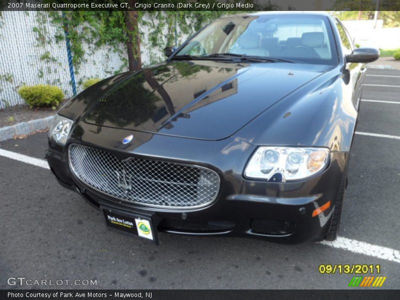 Grigio Granito (Dark Grey) / Grigio Medio 2007 Maserati Quattroporte Executive GT