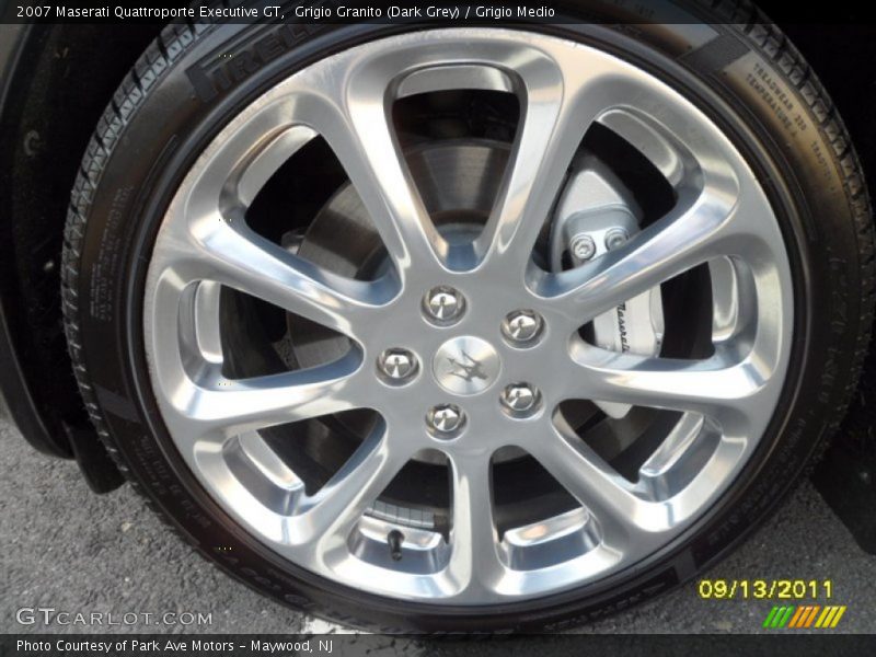 Grigio Granito (Dark Grey) / Grigio Medio 2007 Maserati Quattroporte Executive GT