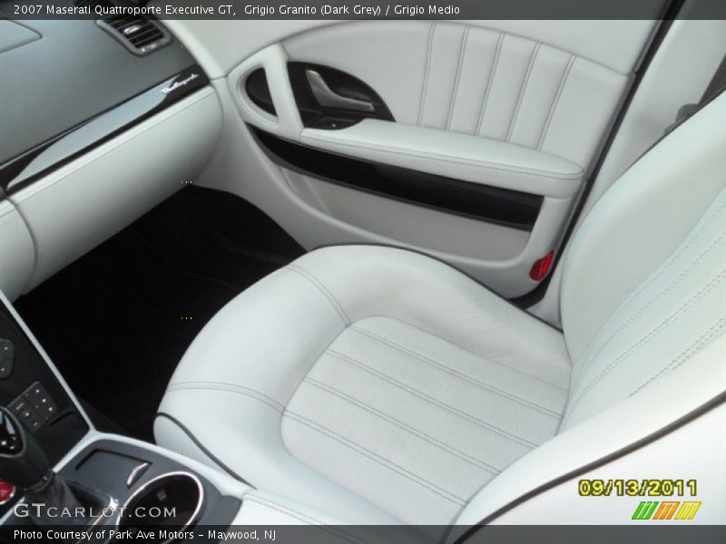 Grigio Granito (Dark Grey) / Grigio Medio 2007 Maserati Quattroporte Executive GT