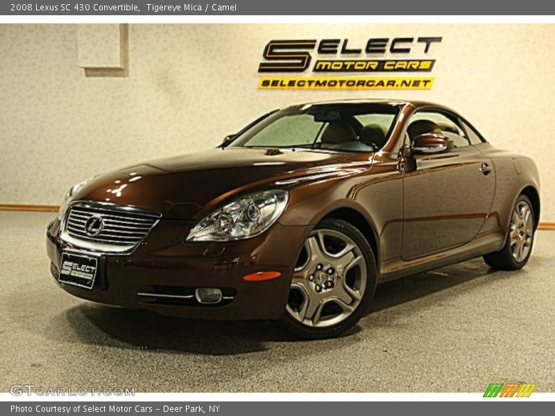 Tigereye Mica / Camel 2008 Lexus SC 430 Convertible