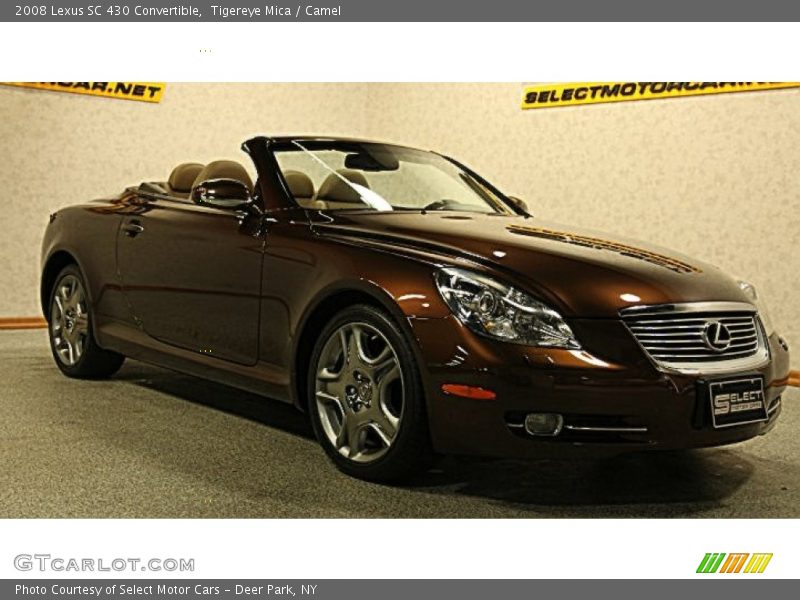 Front 3/4 View of 2008 SC 430 Convertible