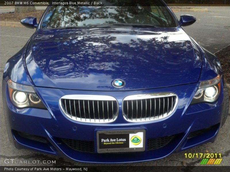 Interlagos Blue Metallic / Black 2007 BMW M6 Convertible