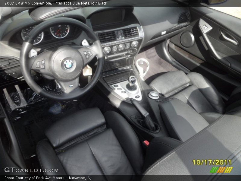 Interlagos Blue Metallic / Black 2007 BMW M6 Convertible