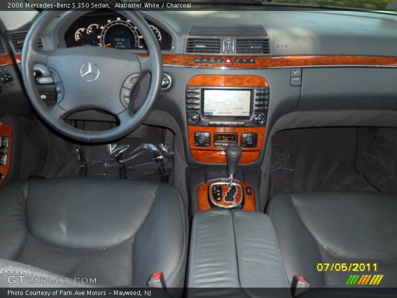 Alabaster White / Charcoal 2006 Mercedes-Benz S 350 Sedan