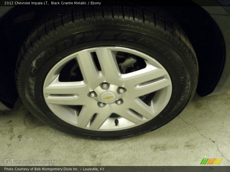 Black Granite Metallic / Ebony 2012 Chevrolet Impala LT