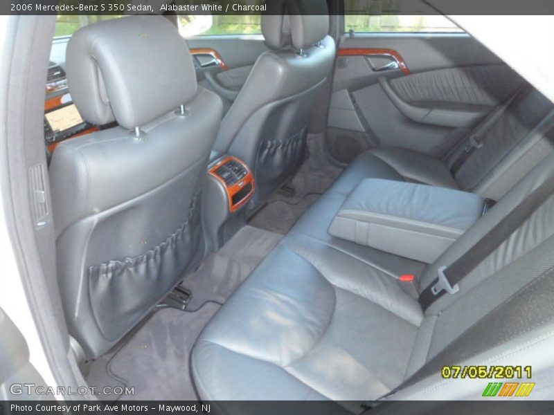 Alabaster White / Charcoal 2006 Mercedes-Benz S 350 Sedan
