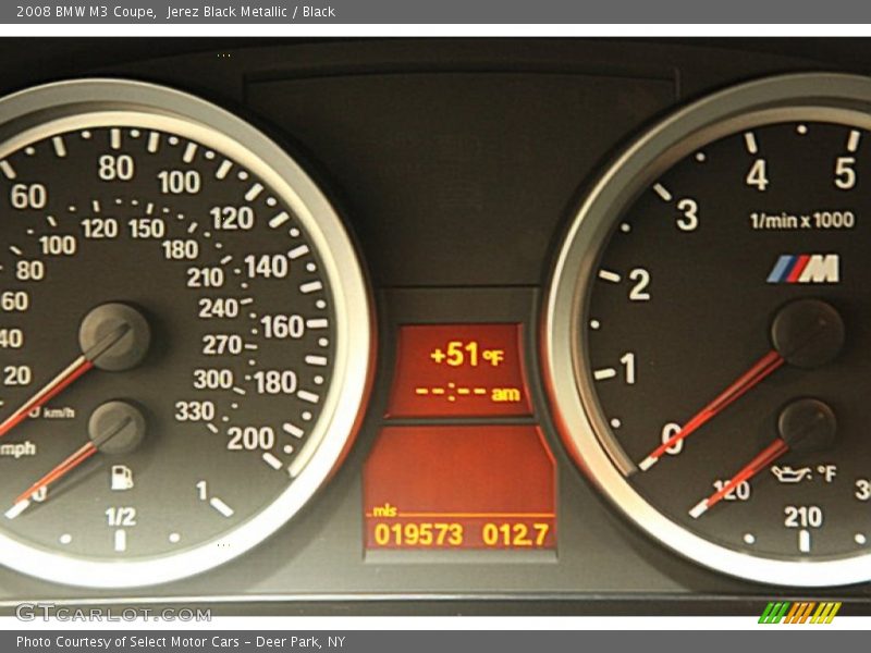 Jerez Black Metallic / Black 2008 BMW M3 Coupe