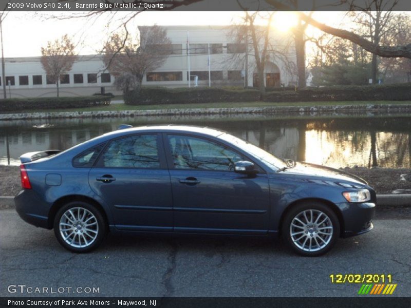 Barents Blue Metallic / Quartz 2009 Volvo S40 2.4i