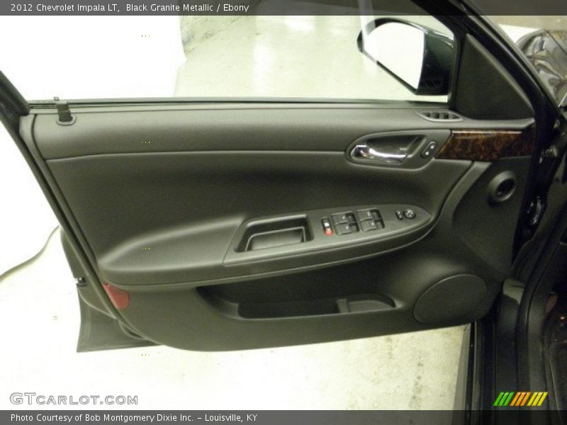 Black Granite Metallic / Ebony 2012 Chevrolet Impala LT