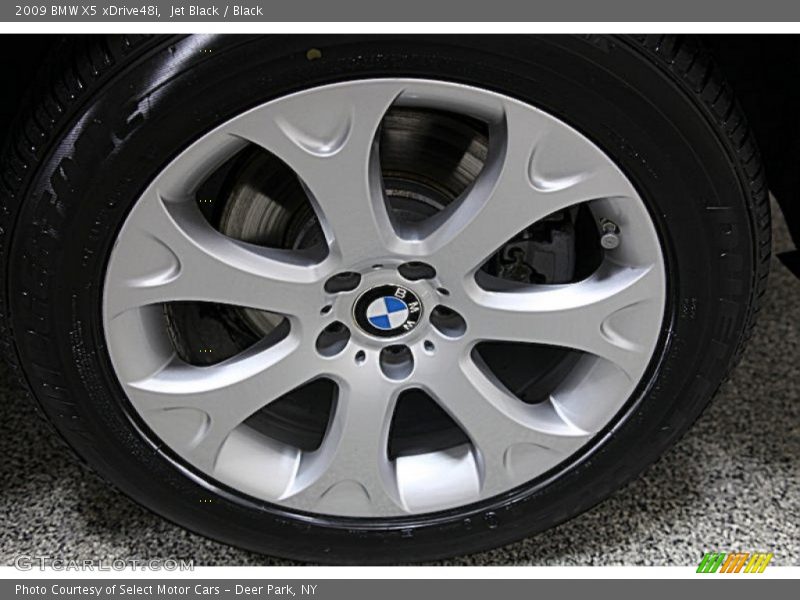 Jet Black / Black 2009 BMW X5 xDrive48i