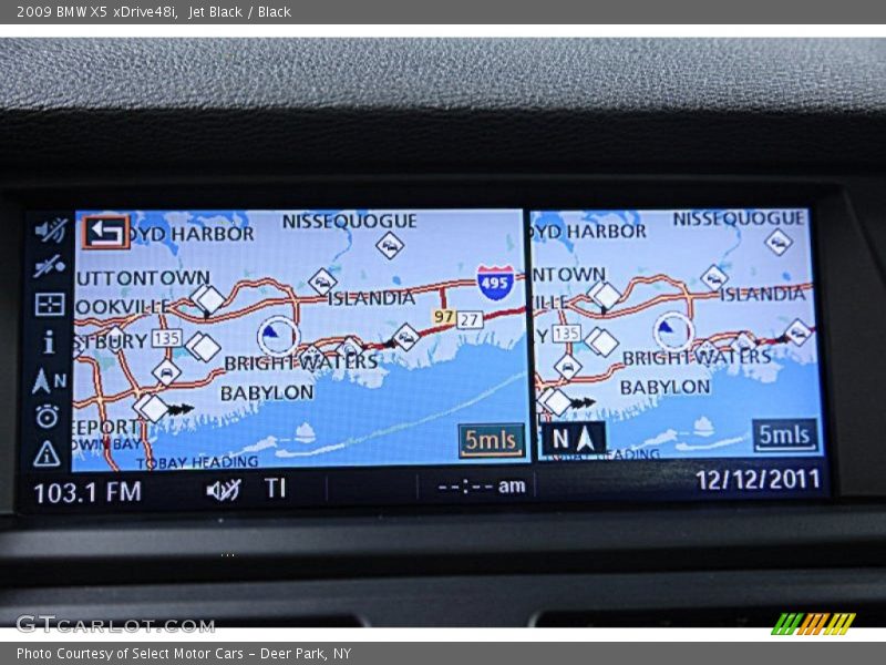 Jet Black / Black 2009 BMW X5 xDrive48i