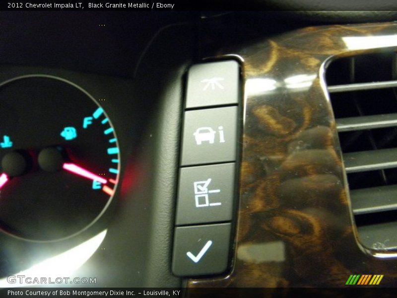 Black Granite Metallic / Ebony 2012 Chevrolet Impala LT