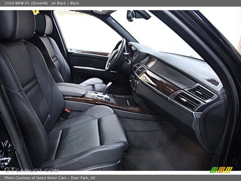 Jet Black / Black 2009 BMW X5 xDrive48i