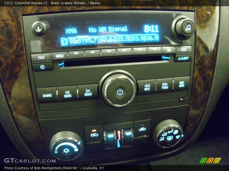 Black Granite Metallic / Ebony 2012 Chevrolet Impala LT
