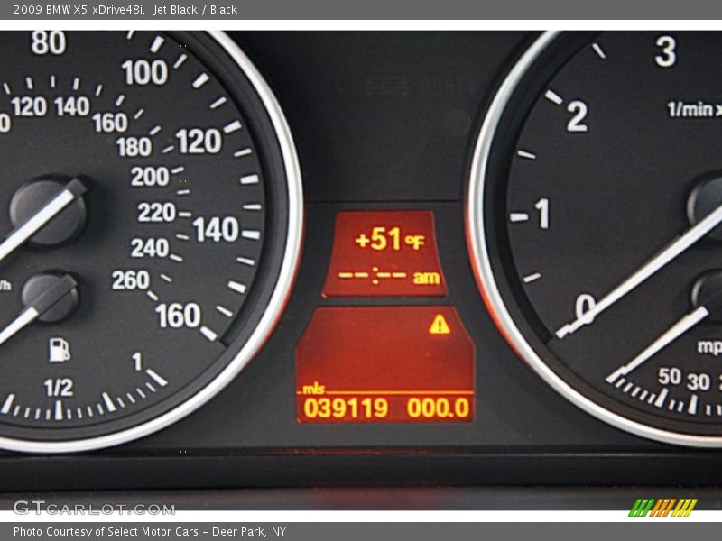 Jet Black / Black 2009 BMW X5 xDrive48i