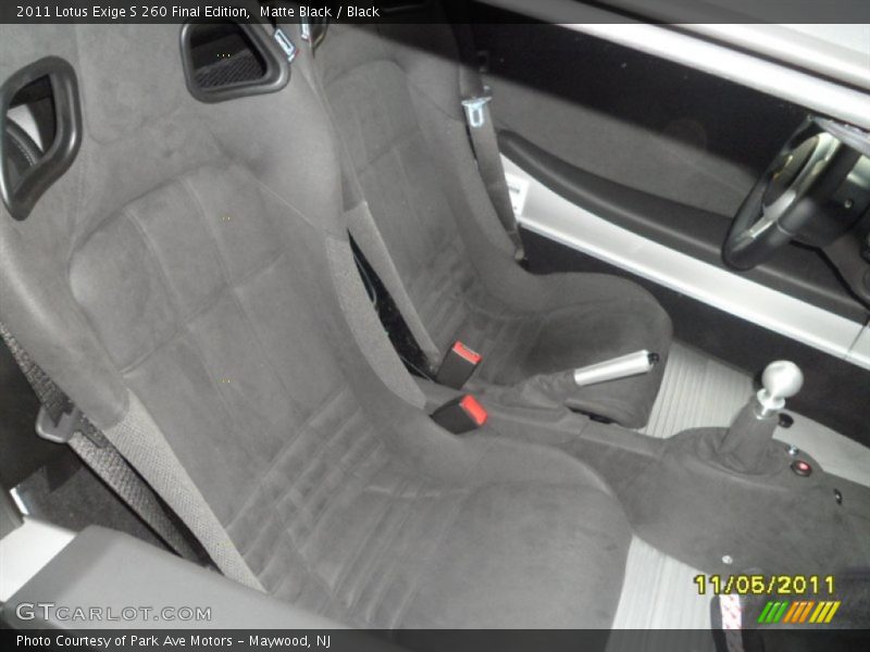 Matte Black / Black 2011 Lotus Exige S 260 Final Edition
