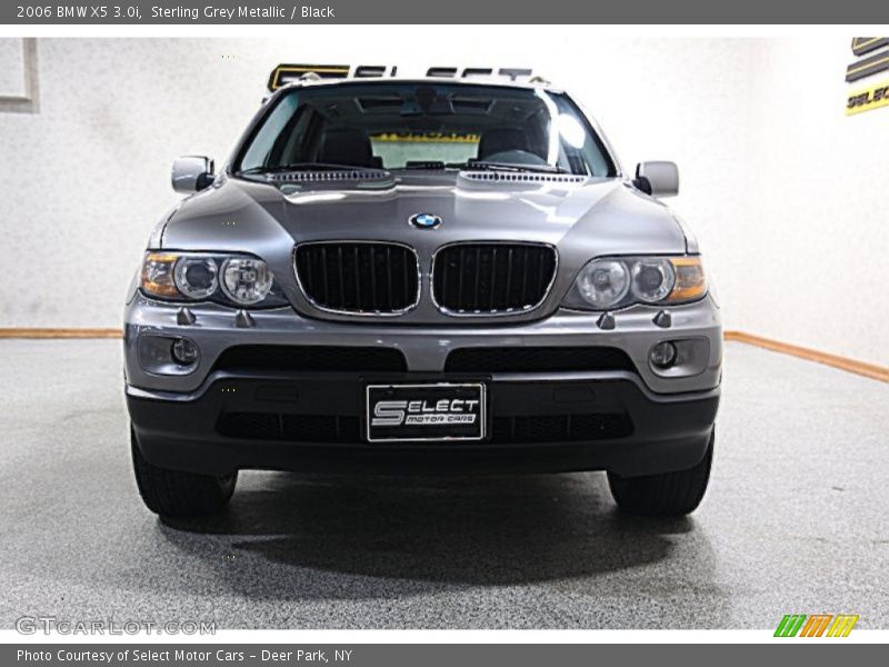 Sterling Grey Metallic / Black 2006 BMW X5 3.0i