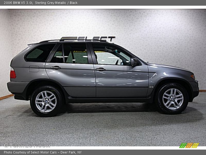 Sterling Grey Metallic / Black 2006 BMW X5 3.0i