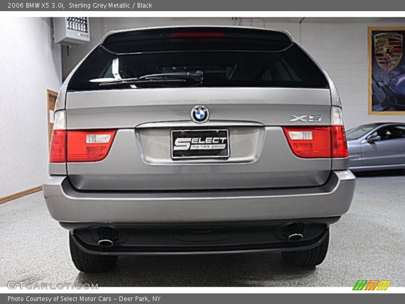 Sterling Grey Metallic / Black 2006 BMW X5 3.0i