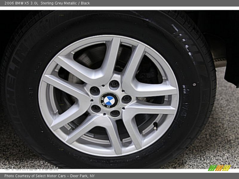 Sterling Grey Metallic / Black 2006 BMW X5 3.0i