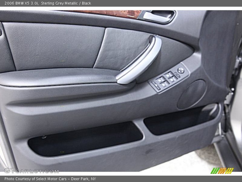 Sterling Grey Metallic / Black 2006 BMW X5 3.0i