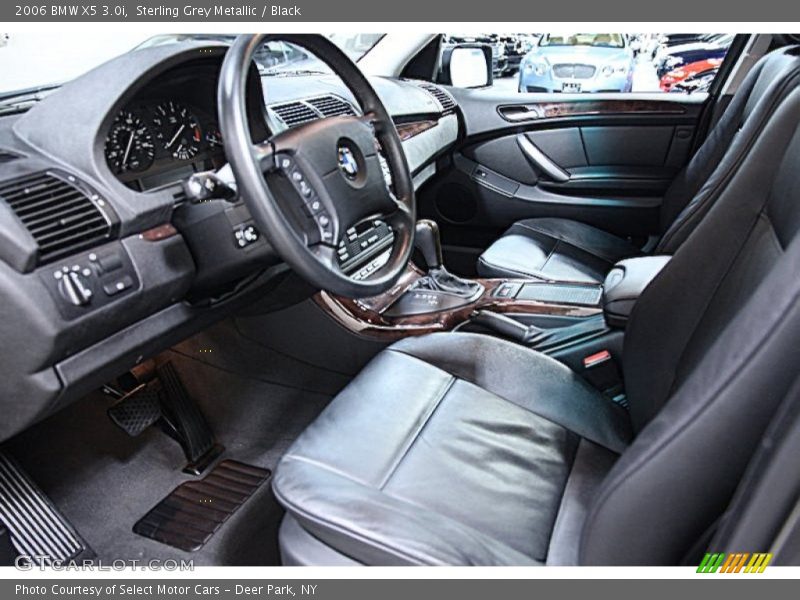 Sterling Grey Metallic / Black 2006 BMW X5 3.0i