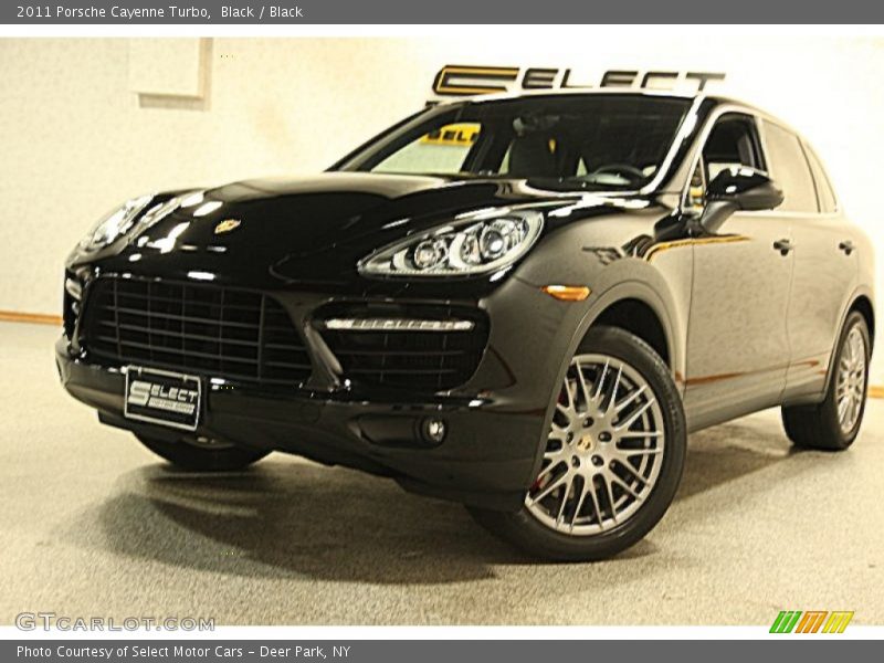 Black / Black 2011 Porsche Cayenne Turbo