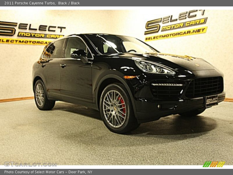 Black / Black 2011 Porsche Cayenne Turbo