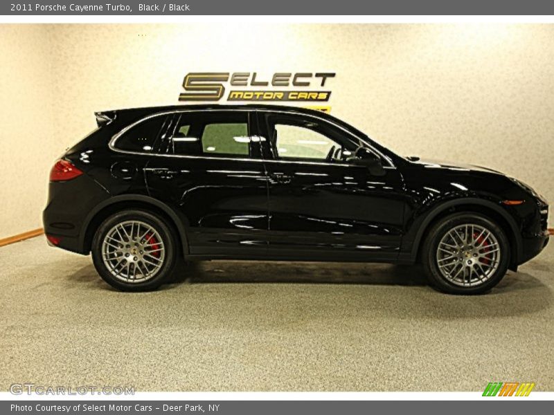 Black / Black 2011 Porsche Cayenne Turbo