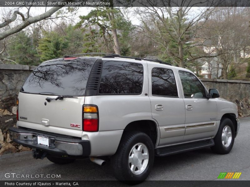 Silver Birch Metallic / Neutral/Shale 2004 GMC Yukon SLE