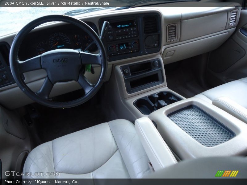 Silver Birch Metallic / Neutral/Shale 2004 GMC Yukon SLE