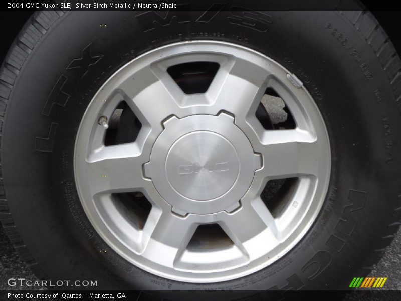 Silver Birch Metallic / Neutral/Shale 2004 GMC Yukon SLE