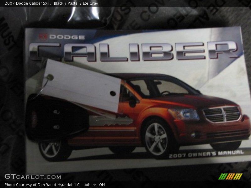 Black / Pastel Slate Gray 2007 Dodge Caliber SXT