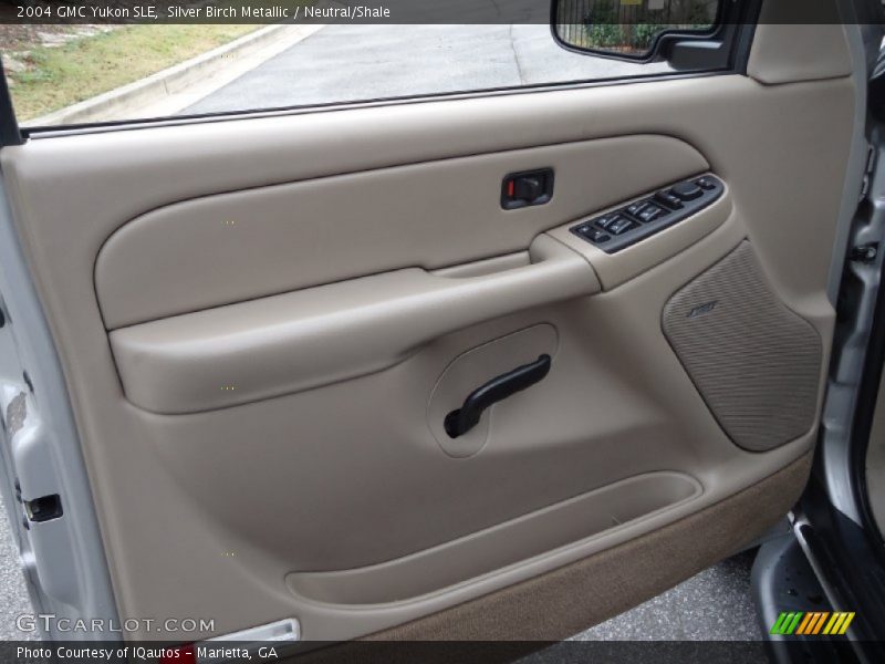 Silver Birch Metallic / Neutral/Shale 2004 GMC Yukon SLE