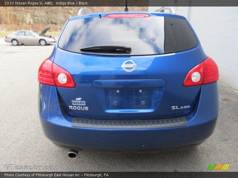 Indigo Blue / Black 2010 Nissan Rogue SL AWD