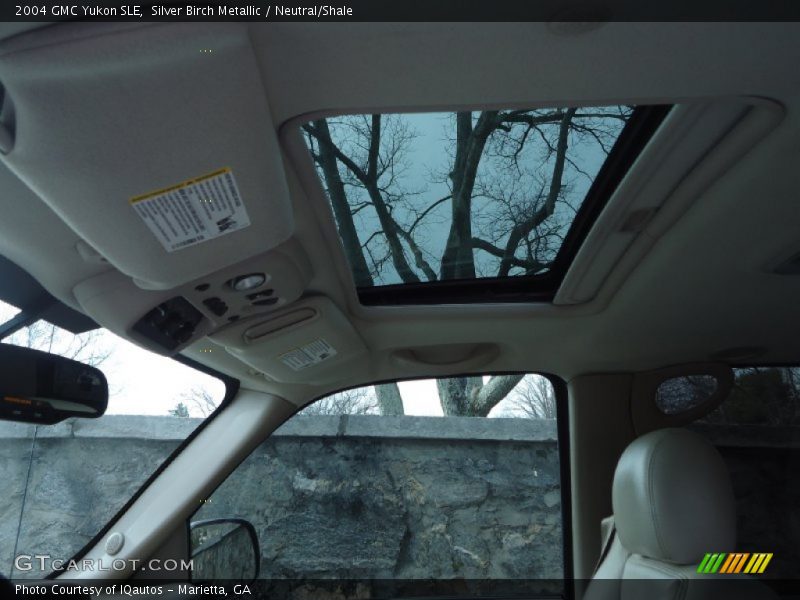 Silver Birch Metallic / Neutral/Shale 2004 GMC Yukon SLE