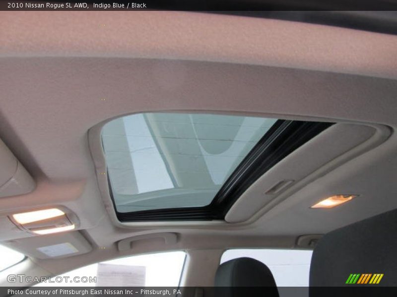 Indigo Blue / Black 2010 Nissan Rogue SL AWD