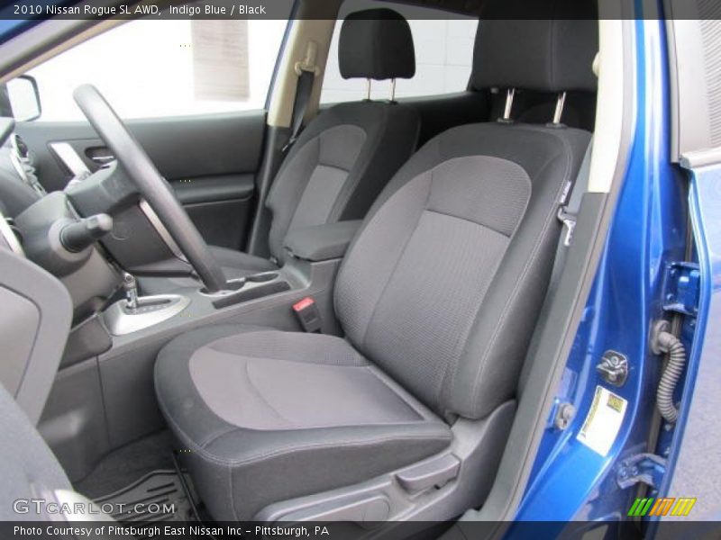 Indigo Blue / Black 2010 Nissan Rogue SL AWD