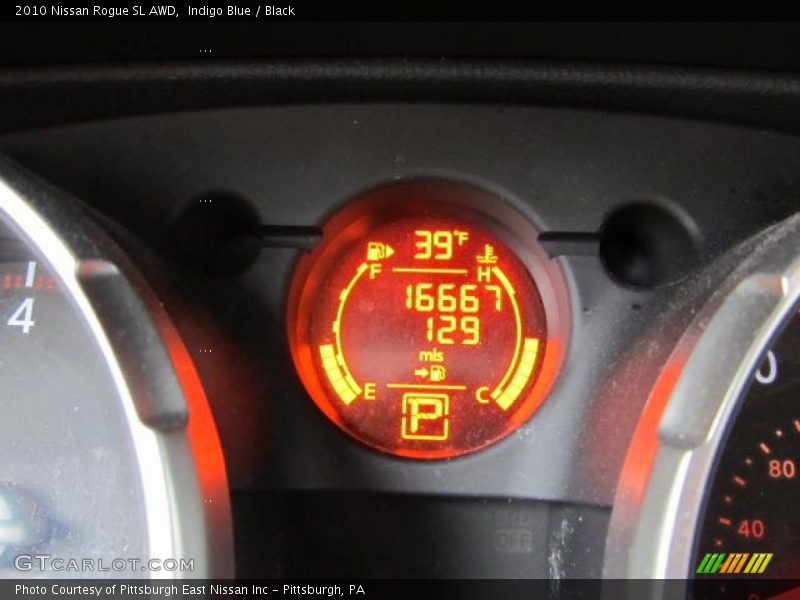 Indigo Blue / Black 2010 Nissan Rogue SL AWD