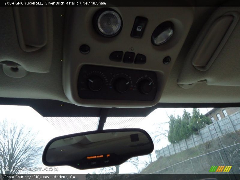 Silver Birch Metallic / Neutral/Shale 2004 GMC Yukon SLE