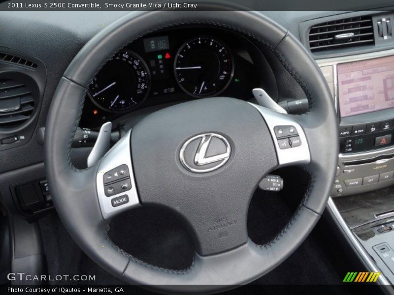  2011 IS 250C Convertible Steering Wheel
