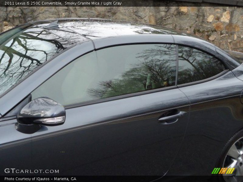 Smoky Granite Mica / Light Gray 2011 Lexus IS 250C Convertible