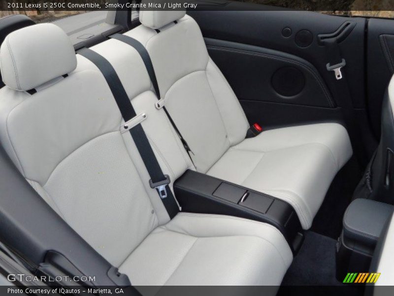  2011 IS 250C Convertible Light Gray Interior