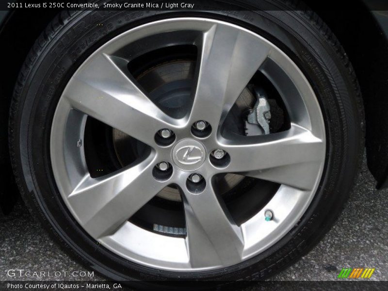  2011 IS 250C Convertible Wheel