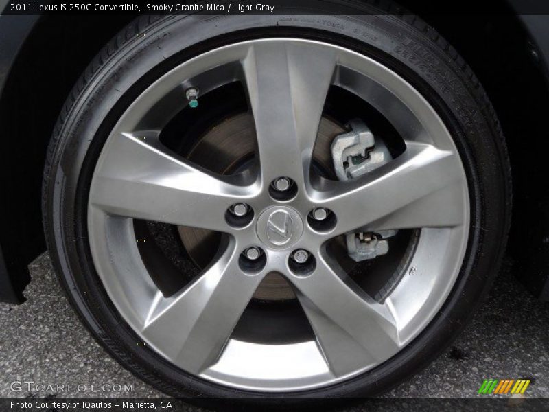  2011 IS 250C Convertible Wheel