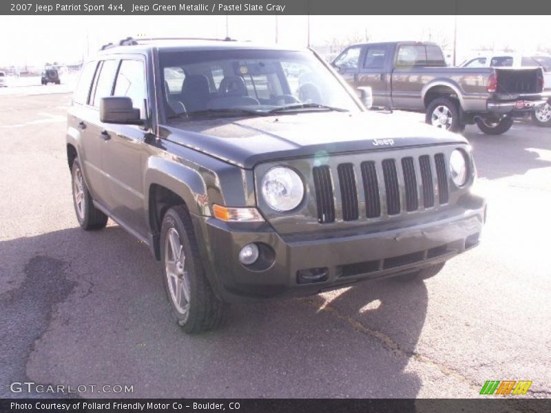 Jeep Green Metallic / Pastel Slate Gray 2007 Jeep Patriot Sport 4x4