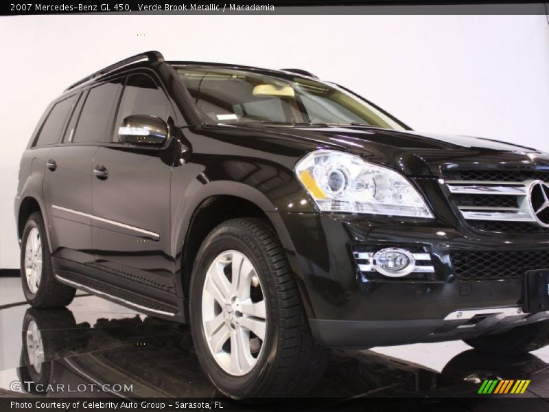 Verde Brook Metallic / Macadamia 2007 Mercedes-Benz GL 450