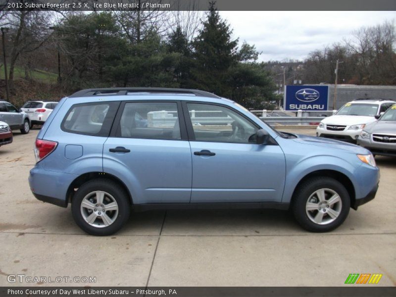  2012 Forester 2.5 X Ice Blue Metallic