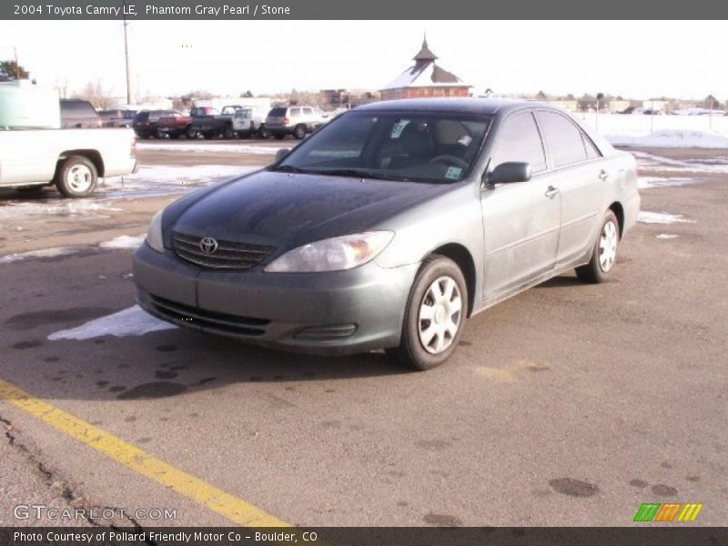 Phantom Gray Pearl / Stone 2004 Toyota Camry LE