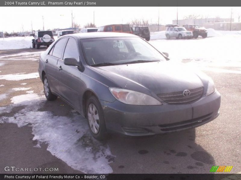 Phantom Gray Pearl / Stone 2004 Toyota Camry LE